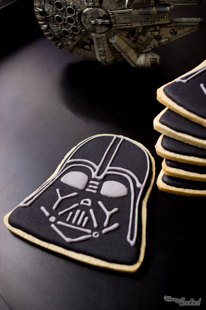 La falta de fe de esta galleta de Darth Vader, resulta molesta