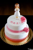 "MISS ROSE" FONDANT CAKE